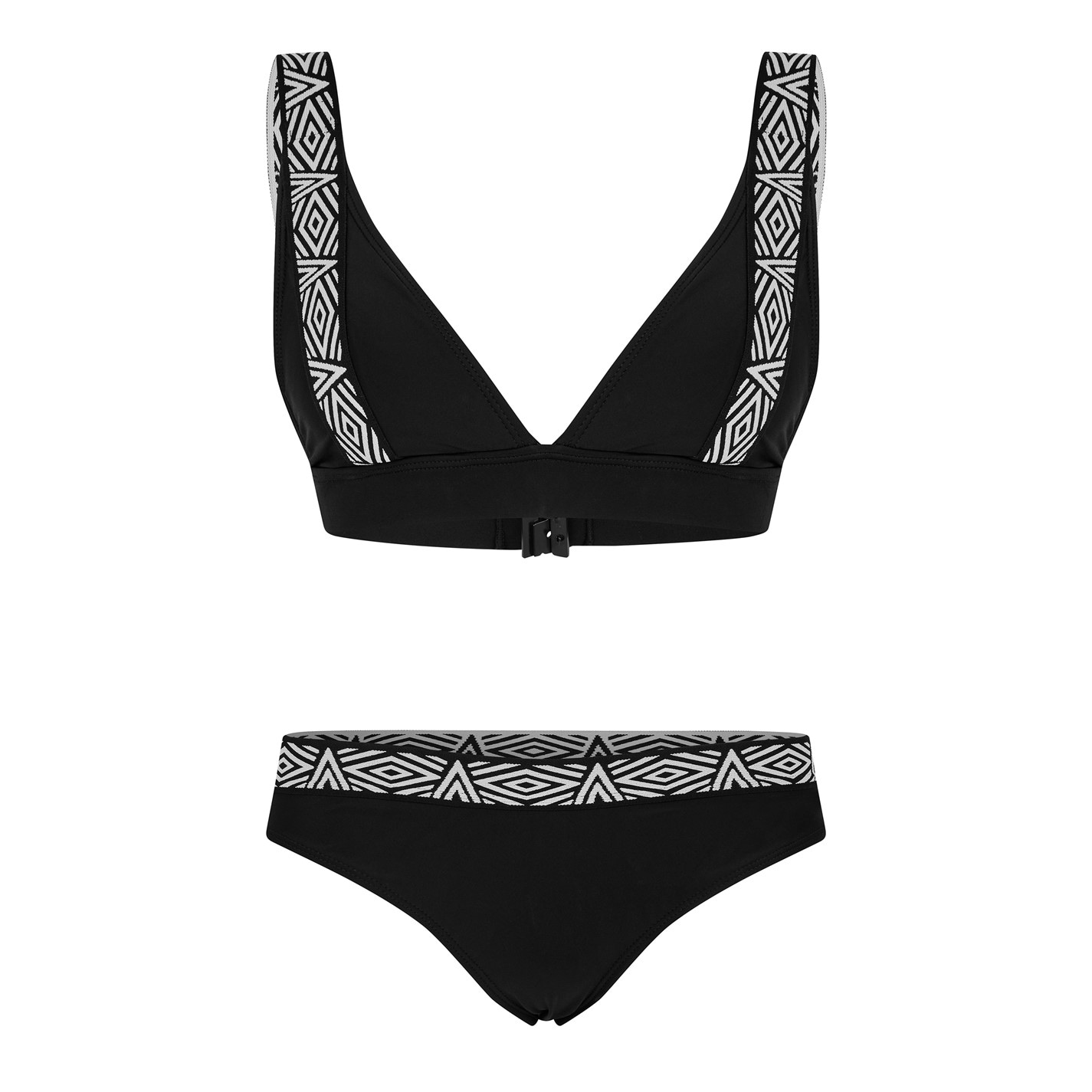 Costum Baie Bikini Umbro Taped Femei Negru BravoSport Ro