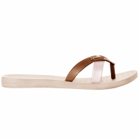 Slapi Ipanema Kirei Fem bej and gold 81805-AG219 pentru Femei