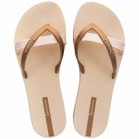 Slapi Ipanema Kirei Fem bej and gold 81805-AG219 pentru Femei