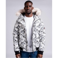 49Winters Soho Bomber barbati crem camuflaj