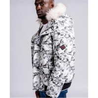 49Winters Soho Bomber barbati crem camuflaj