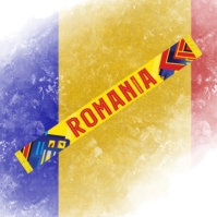 Esarfa fotbal cu ciucuri Romania Editie Speciala BravoSport.ro