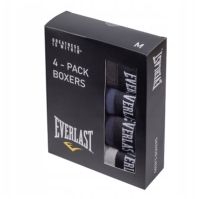 Set 4 perechi boxeri Everlast negru gri albastru bleumarin BM004-XX