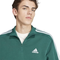 adidas 3 cu dungi cu fermoar pentru Barbati verde