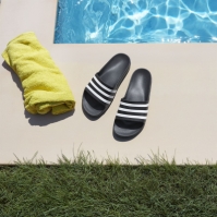 adidas adidas Adilette Aqua Slide pentru Barbati negru alb