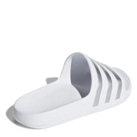 adidas Adilette Aqua Slide pentru baieti alb argintiu