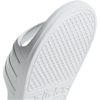 adidas Adilette Aqua Slide pentru baieti alb argintiu