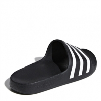 adidas Adilette Aqua Slide pentru baieti negru alb