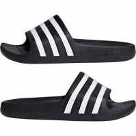 adidas Adilette Aqua Slide pentru baieti negru alb