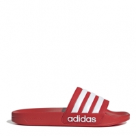 Slapi adidas Adilette pentru adulti rosu alb