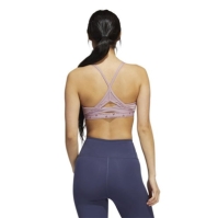 adidas Aeroreact antrenament Light-Support Bra pentru femei magic mov