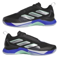 Adidasi de Tenis adidas Avacourt zgura Court pentru femei negru argintiu verde