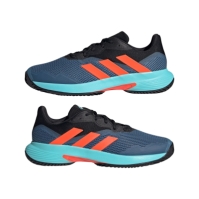 Adidasi de Tenis adidas Courtjam Control pentru Barbati negru pula bleumarin