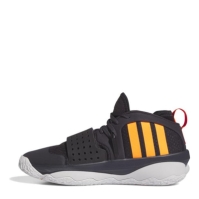 Adidasi pentru Baschet adidas Dame 8 EXTPLY pentru Barbati negru portocaliu