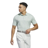 Tricouri Polo adidas Fairway Jacquard pentru Barbati semi verde sprk