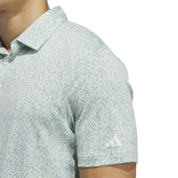 Tricouri Polo adidas Fairway Jacquard pentru Barbati semi verde sprk