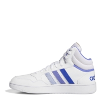 adidas Hoops 3.0 Mid clasic Vintage Shoes alb albastru