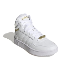 adidas Hoops 3.0 Mid femei alb