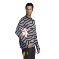 adidas Juventus Pre-Match Top pentru adulti negru alb