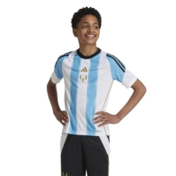 adidas Messi Argentina antrenament Kit 2024 Juniors alb albastru negru