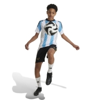 adidas Messi Argentina antrenament Kit 2024 Juniors alb albastru negru