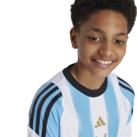 adidas Messi Argentina antrenament Kit 2024 Juniors alb albastru negru