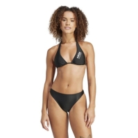 Costum de baie bikini adidas Neckholder pentru femei negru alb