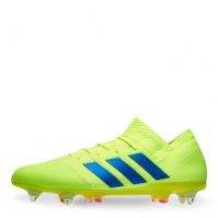 Ghete de fotbal adidas Nemeziz 18.1 FG solar galben