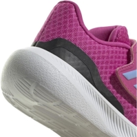 adidas Runfalcon 3.0 Sport alergare Hook-and-Loop Shoes pentru Copii lucid fucsia albastru roz co