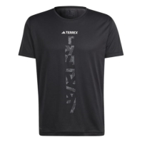 Tricou adidas Terrex Agravic Trail alergare negru