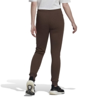 Pantaloni de trening adidas cu talie inalta pentru femei maro