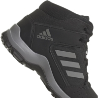 Ghete de hiking adidas Terrex Hyperhiker Mid pentru copii negru gri