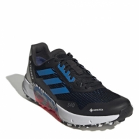 Adidasi alergare adidas Terrex Agravic Flow 2 Gore Tex pentru Barbati negru albastru turb