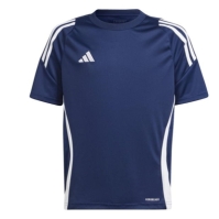 adidas Tiro 24 Juniors Jersey bleumarin albastru alb