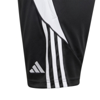 Pantaloni scurti antrenament adidas Tiro 24 Juniors negru alb