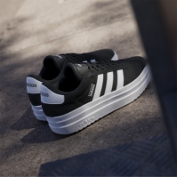 Adidasi sport adidas VL Court Bold pentru femei negru alb