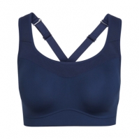 Bustiera sport adidas X Karlie Kloss Medium Impact pentru femei bleumarin albastru