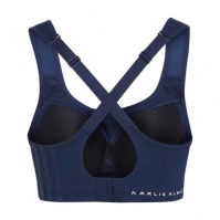 Bustiera sport adidas X Karlie Kloss Medium Impact pentru femei bleumarin albastru