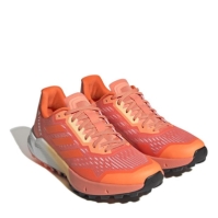 Adidasi alergare adidas Terrex Agravic Flow 2.0 pentru femei coral fusion impact portocaliu