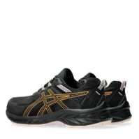 Adidasi alergare Asics GEL-Venture 9 impermeabil pentru femei negru portocaliu