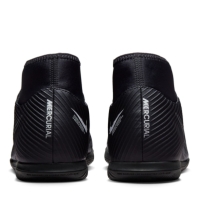 Adidasi fotbal de sala Nike Mercurial Superfly Club negru gri alb