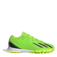 Adidasi Gazon Sintetic adidas X .3 baieti verde negru galben