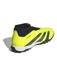 Adidasi Gazon Sintetic Ghete adidas Predator 24 League Laceless galben negru rosu