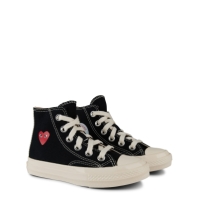 Adidasi inalti COMME DES GARCONS PLAY Cdg X Converse Chuck Taylor70 Juniors negru rosu