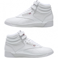 Adidasi sport Reebok FreeStyle Hi pentru Femei alb