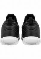 Adidasi Light Runner tricot negru gri Urban Classics alb