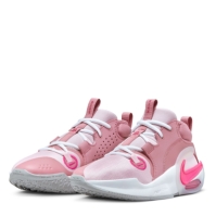 Adidasi pentru Baschet Nike Air Zoom Crossover Big pentru Copii roz alb