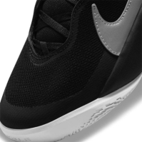 Adidasi pentru Baschet Nike Team Hustle D 10 Big pentru Copii negru metalic