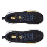 Adidasi pentru Baschet Under Armour Curry 12 Gravity pentru adulti negru albastru alb