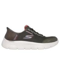 Adidasi Skechers Go Walk Flex Slip On Runners pentru femei oliv